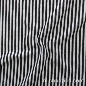 Zacht en rekbaar gratis monsterstrepen Patroon 100% polyester losse een enkele jersey gebreide stof voor kledingstukken